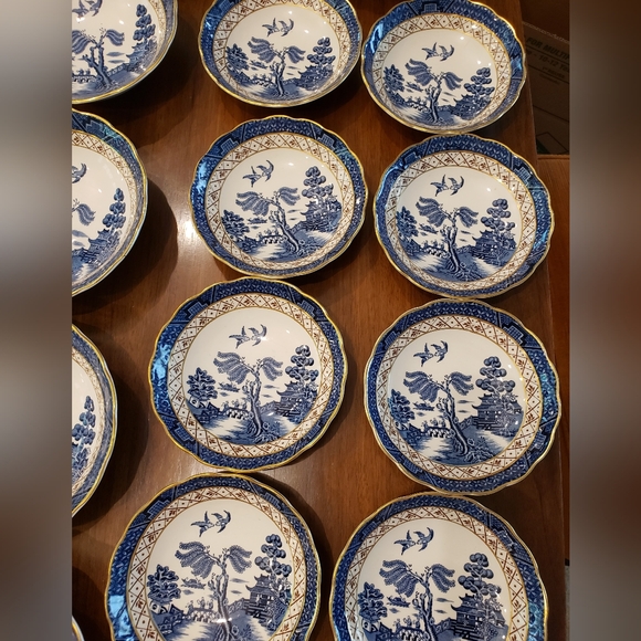 Fruit/Dessert Bowls Set - Booths Real Old Willow - Picture 4 of 9